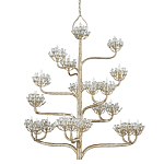 Люстра в виде растения Silver Flower Glade варинант исполнения - 3 | Loft Concept в Ульяновске
