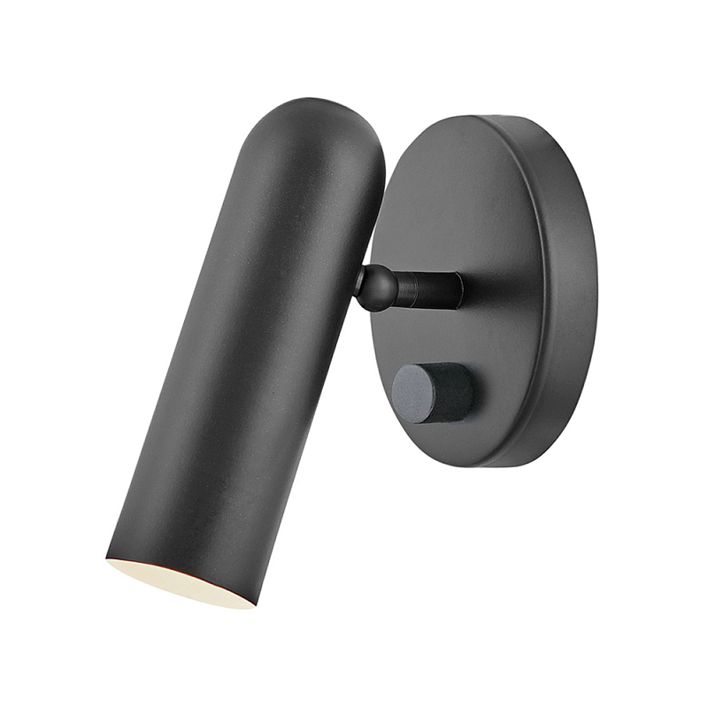 Бра с цилиндрическим плафоном в современном стиле Hinkley Латунь Черный в Ульяновске | Loft Concept 