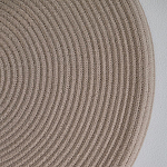 Аксессуар на стену диск из нитей Wall Decor White Thread Disc  варинант исполнения - 3 | Loft Concept в Ульяновске