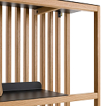 Стеллаж из дерева и метала Furniture Gutter and Lattice Rack варинант исполнения - 4 | Loft Concept в Ульяновске