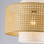 Торшер с декоративным поясом из плетеного бамбука Biuloggicu варинант исполнения - 8 | Loft Concept в Ульяновске