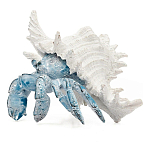 Статуэтка голубой рак с белой раковиной Marine Accessories варинант исполнения - 3 | Loft Concept в Ульяновске