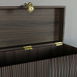 Большой дизайнерский Сундук Elsa Dreams Walnut варинант исполнения - 3 | Loft Concept в Ульяновске