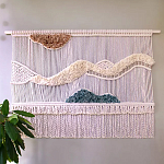 Панно-макраме «JUPITER» варинант исполнения - 1 | Loft Concept в Ульяновске