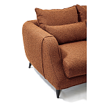 Диван в гостиную Portree Sofa Терракотовый букле варинант исполнения - 4 | Loft Concept в Ульяновске