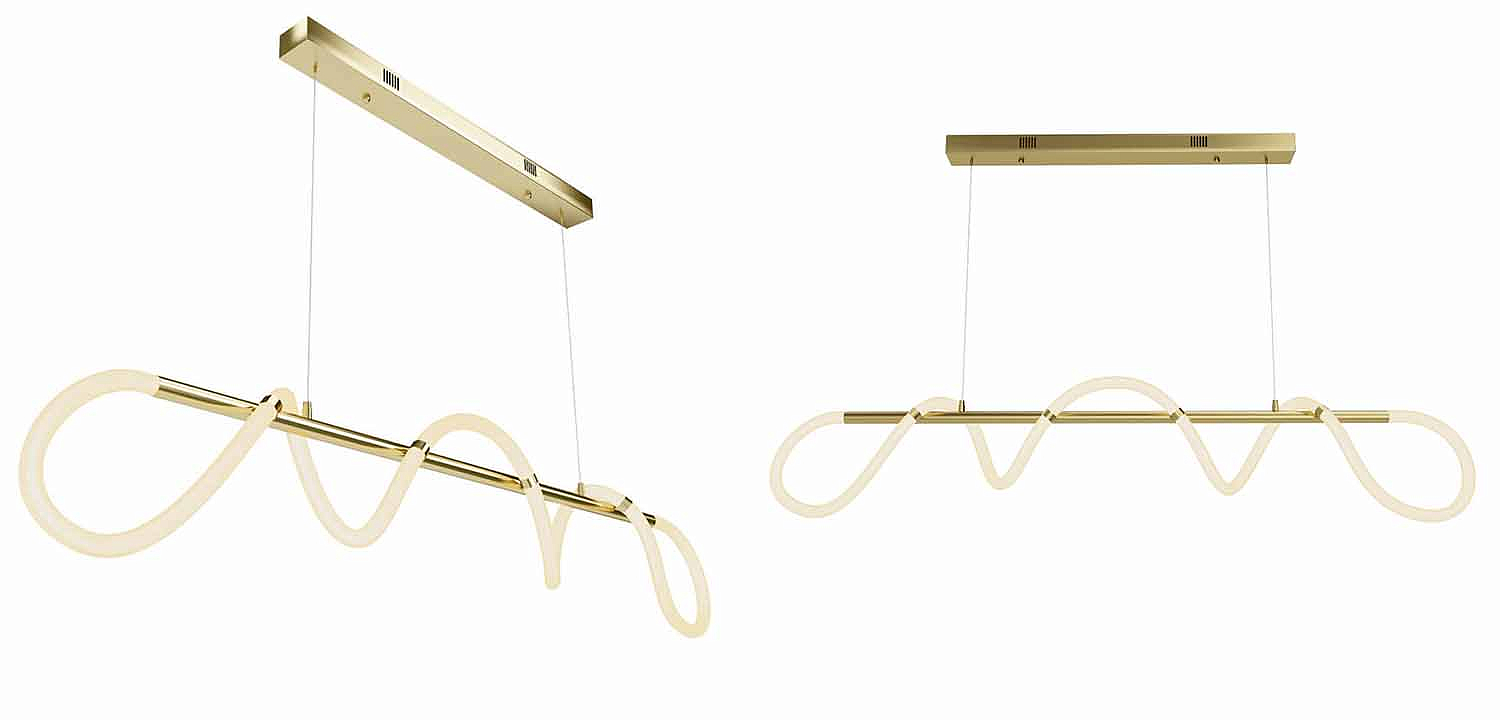 Люстра Luke Lampco Tracer Chandelier Gold Line Люстра Luke Lampco Tracer Chandelier Gold Line - Loft-Concept в Ульяновске