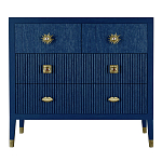 Бельевой Комод с 4 ящиками Elsa Dreams Blue варинант исполнения - 6 | Loft Concept в Ульяновске