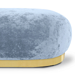 Длинный овальный пуф Ambrose Soft Oval Pouf варинант исполнения - 4 | Loft Concept в Ульяновске