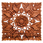 Панно из дерева квадратное Novala Panel With Trees варинант исполнения - 1 | Loft Concept в Ульяновске