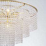 Люстра многоярусная с каскадами кристаллов Crystal Rains варинант исполнения - 6 | Loft Concept в Ульяновске