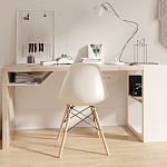 Письменный стол прямоугольный с полочкой под столешницей EcoComb варинант исполнения - 4 | Loft Concept в Ульяновске