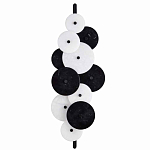 Бра светодиодное из черно-белых дисков Contrast Sample варинант исполнения - 4 | Loft Concept в Ульяновске