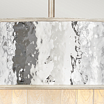 Люстра круглая с подвесками из текстурированного стекла молочного цвета Hinkley варинант исполнения - 6 | Loft Concept в Ульяновске