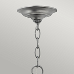 Подвесной светильник с прозрачным стеклянным цилиндрическим плафоном в классическом стиле на цепи Hinkley варинант исполнения - 18 | Loft Concept в Ульяновске