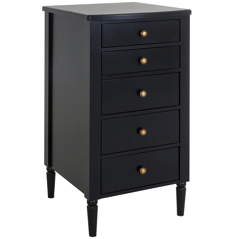 Комод с ящиками Amsterdam Черный в Ульяновске | Loft Concept 