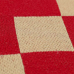 Плед хлопковый по мотивам башкирских орнаментов Ural and Siberian Patterns варинант исполнения - 4 | Loft Concept в Ульяновске