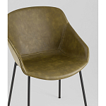 Стул Ashby экокожа зелёный варинант исполнения - 3 | Loft Concept в Ульяновске