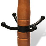 Вешалка напольная деревянная с черными металлическими крючками Noble Branches варинант исполнения - 3 | Loft Concept в Ульяновске