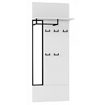 Вешалка настенная белая Strict Lines варинант исполнения - 1 | Loft Concept в Ульяновске