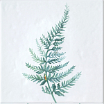 Плитка с узором Папоротник варинант исполнения - 2 | Loft Concept в Ульяновске