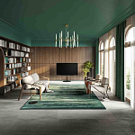 Люстра подвесная с 20-ю цилиндрическими матовыми плафонами Delta Light варинант исполнения - 5 | Loft Concept в Ульяновске