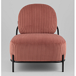 Кресло Стоун велюр рельефный коралловый варинант исполнения - 4 | Loft Concept в Ульяновске