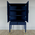 Кабинетный шкаф Elsa Dreams Blue с 2-мя ящиками варинант исполнения - 4 | Loft Concept в Ульяновске