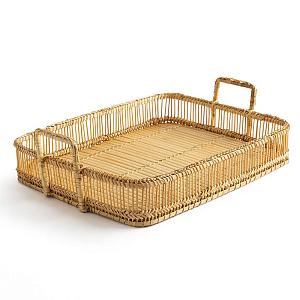 Поднос Wicker Bamboo Rattan