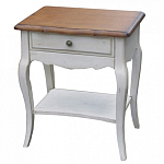 Тумба прикроватная с ящиком и открытой полкой Interiors Romance варинант исполнения - 1 | Loft Concept в Ульяновске