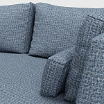 Мебельная ткань Шенилл голубой цвет 142 см T4-49 варинант исполнения - 10 | Loft Concept в Ульяновске