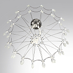 Люстра подвесная из металла с хрустальными прозрачными подвесками Quasar 81 варинант исполнения - 11 | Loft Concept в Ульяновске