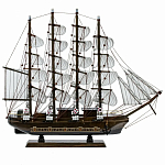 Декоративная модель деревянного тёмно-коричневого парусника в подарочной упаковке With The low варинант исполнения - 1 | Loft Concept в Ульяновске