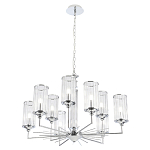 Люстра с 9-ю цилиндрическими стеклянными плафонами Jeanette варинант исполнения - 10 | Loft Concept в Ульяновске