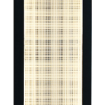 Светодиодное прямоугольное бра из металла черного цвета Lattice Lux варинант исполнения - 3 | Loft Concept в Ульяновске