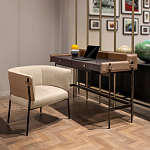 Письменный стол прямоугольный с 2-мя выдвижными ящиками Bristol варинант исполнения - 4 | Loft Concept в Ульяновске