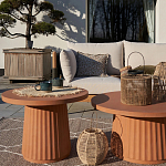 Садовый диван из тикового дерева и веревок Оreon варинант исполнения - 8 | Loft Concept в Ульяновске
