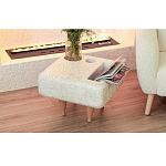 Керамический столик на деревянных ножках «Квадро» варинант исполнения - 7 | Loft Concept в Ульяновске