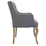 Кресло Mason Classical Armchair grey flax варинант исполнения - 1 | Loft Concept в Ульяновске
