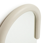Зеркало овальное Curved Furniture бежевое варинант исполнения - 2 | Loft Concept в Ульяновске