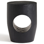 Приставной столик черного цвета AMORPHOUS варинант исполнения - 1 | Loft Concept в Ульяновске