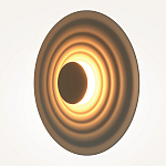 Бра круглое Soft Halo серый варинант исполнения - 3 | Loft Concept в Ульяновске