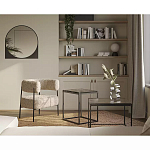 Зеркало круглое в металлической оправе Urban Style Space варинант исполнения - 1 | Loft Concept в Ульяновске