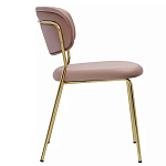 Стул Singer Chair без подлокотников Розовый Велюр варинант исполнения - 2 | Loft Concept в Ульяновске