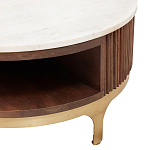 Круглый кофейный стол Sadie Round Coffee Table варинант исполнения - 2 | Loft Concept в Ульяновске