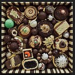 Панно "Конфетное ассорти" Chocolate Candy Assortment варинант исполнения - 1 | Loft Concept в Ульяновске