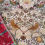 Мебельная ткань Гобелен William Morris кофейный цвет N 1114 варинант исполнения - 3 | Loft Concept в Ульяновске