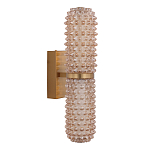 Бра с факутрным стеклянным плафоном Шампань Sonora варинант исполнения - 2 | Loft Concept в Ульяновске