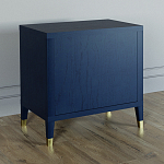 Прикроватная тумбочка с полкой Elsa Dreams Blue варинант исполнения - 4 | Loft Concept в Ульяновске