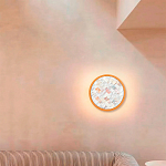 Бра в форме диска с перламутровыми прямоугольниками из морской ракушки Touch of Marine Charm варинант исполнения - 3 | Loft Concept в Ульяновске