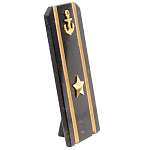 Сувенир Погон Майор ВМФ из натурального камня змеевик Souvenir Epaulets варинант исполнения - 1 | Loft Concept в Ульяновске